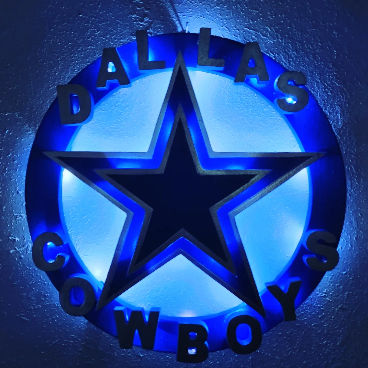 PRE-ORDER LARGE Illuminated Cowboys Sign