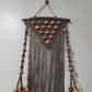 Gray large shelf with beads