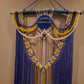 MADE TO ORDER- Chargers Light Up  Macrame wall hanging.