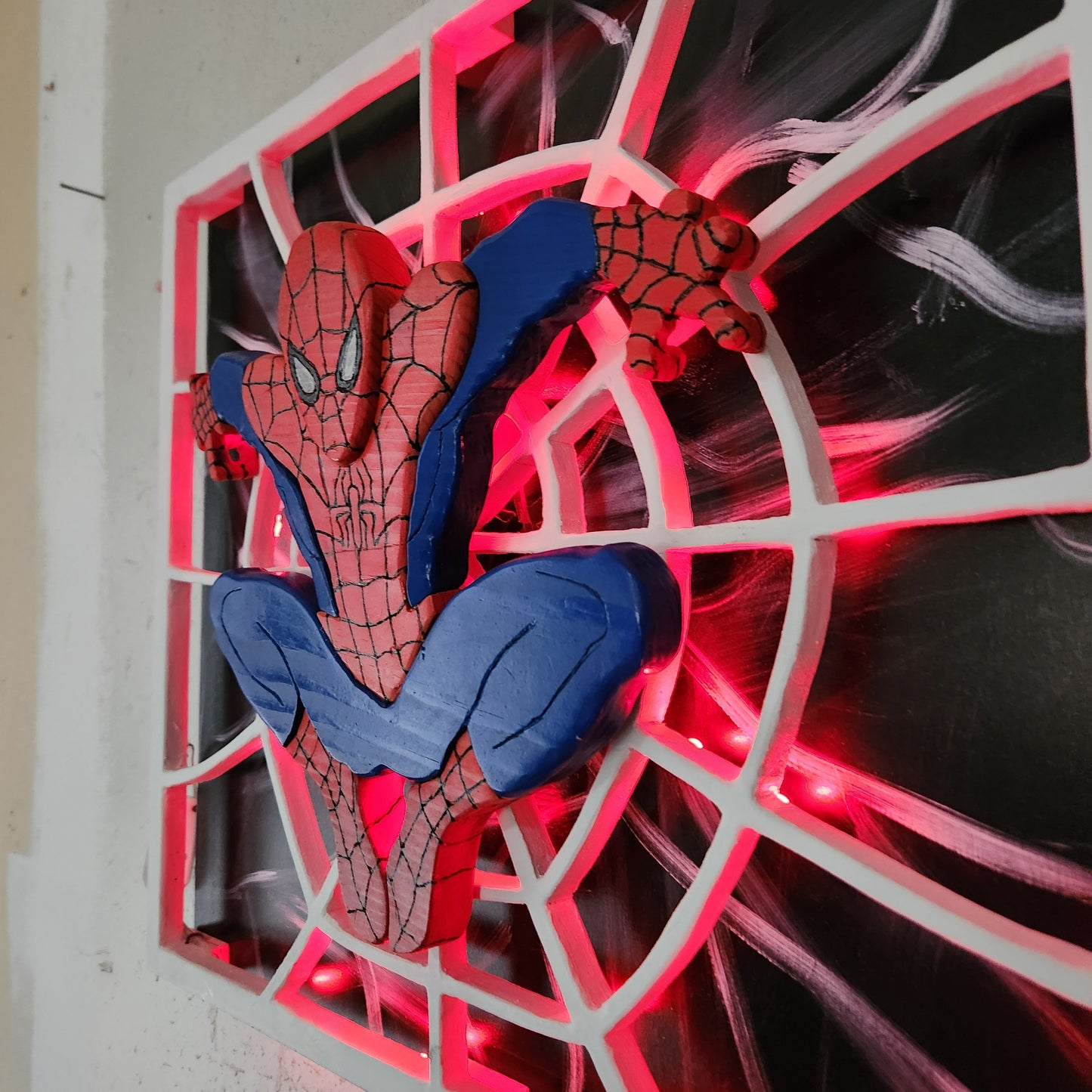 Illuminated Spiderman