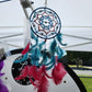 5 inch Turquoise and Wine Dream Catchers