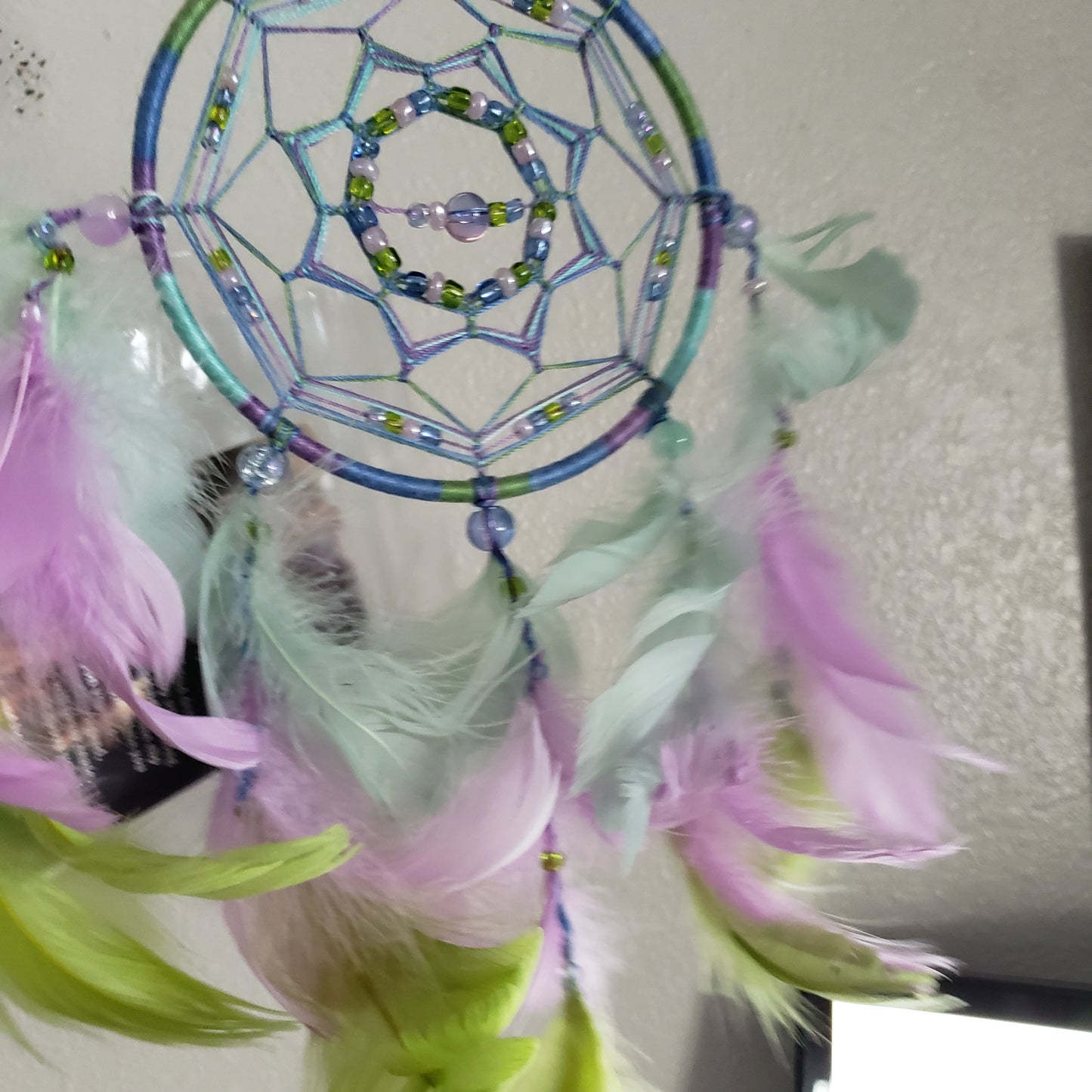 4 inch Lavender, Green, Dream Catchers