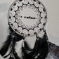 4 inch Black and Gray Dream Catcher