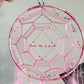 6 inch Pink and Light Pink Dream Catcher