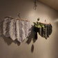 Hand made macrame feather/leaves