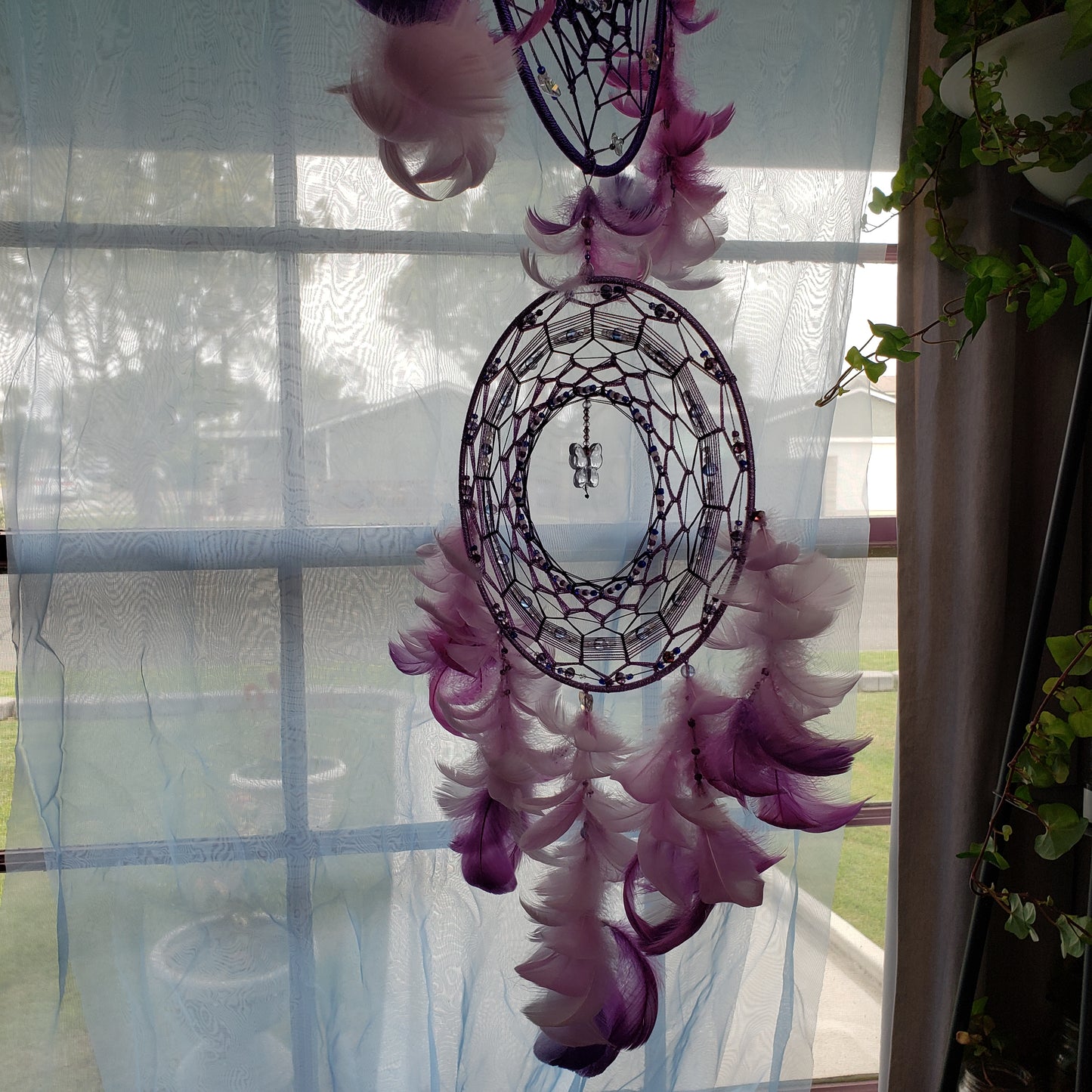 14/10 inch Purple and lavender Dream Catcher
