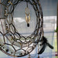 12" Black and Silver Dream Catcher