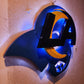 Los Angeles Rams Inspired Illuminated Wood Wall Art – 17½" H x 14½" W