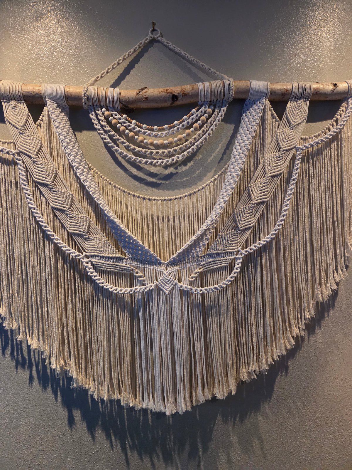 Oversized-Boho Macrame Wall hanging