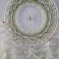 13" Olive Green/Beige Angel Dream Catcher
