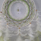 13" Olive Green/Beige Angel Dream Catcher
