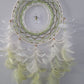 13" Olive Green/Beige Angel Dream Catcher
