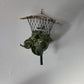 Handcrafted Macrame Nylon Plant Hanger with Driftwood & Decorative Greenery