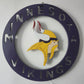 Illuminated Viking Inspired Football Decor 16"