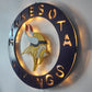 Illuminated Viking Inspired Football Decor 16"