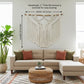 ANGELICA-Boho Large Macrame Wall hanging