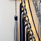 PRE-ORDER- Illuminated Cowboys Macrame wall hanging.