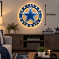 PRE-ORDER  Illuminated Dallas Cowboys Inspired Wood Wall Sign – 20"