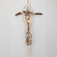 Illuminated Heart Macrame wall hanging
