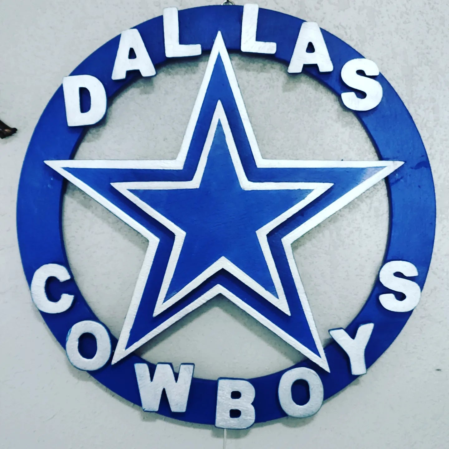 Light Up Cowboys Sign