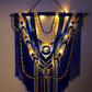 PRE-ORDER- Illuminated Rams Macrame wall hanging.
