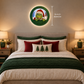 Bedroom mockup without a power cord