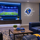 FANcave mockup with blue LA lettering