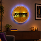 Illuminated Basketball Decor 16"
