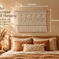 Marie Large Handmade Macrame Wall Hanging – 43" Boho Cotton Wall Decor
