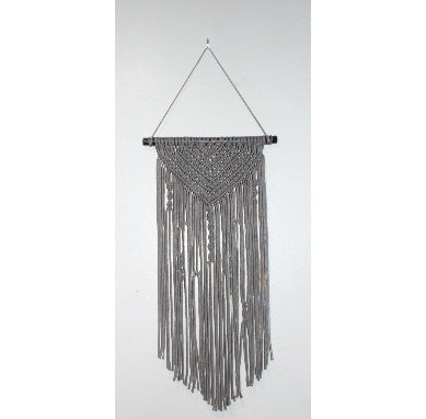 Small Gray macrame wall hanging